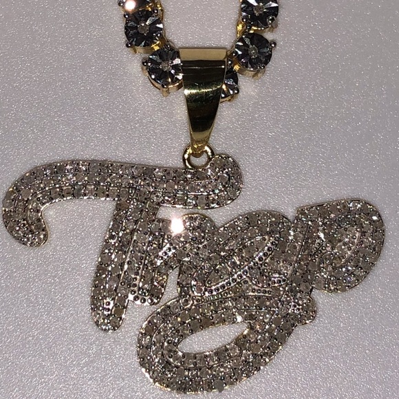 TRAP Custom Certified Real Diamond Pendant 1.15ct - Picture 3 of 9
